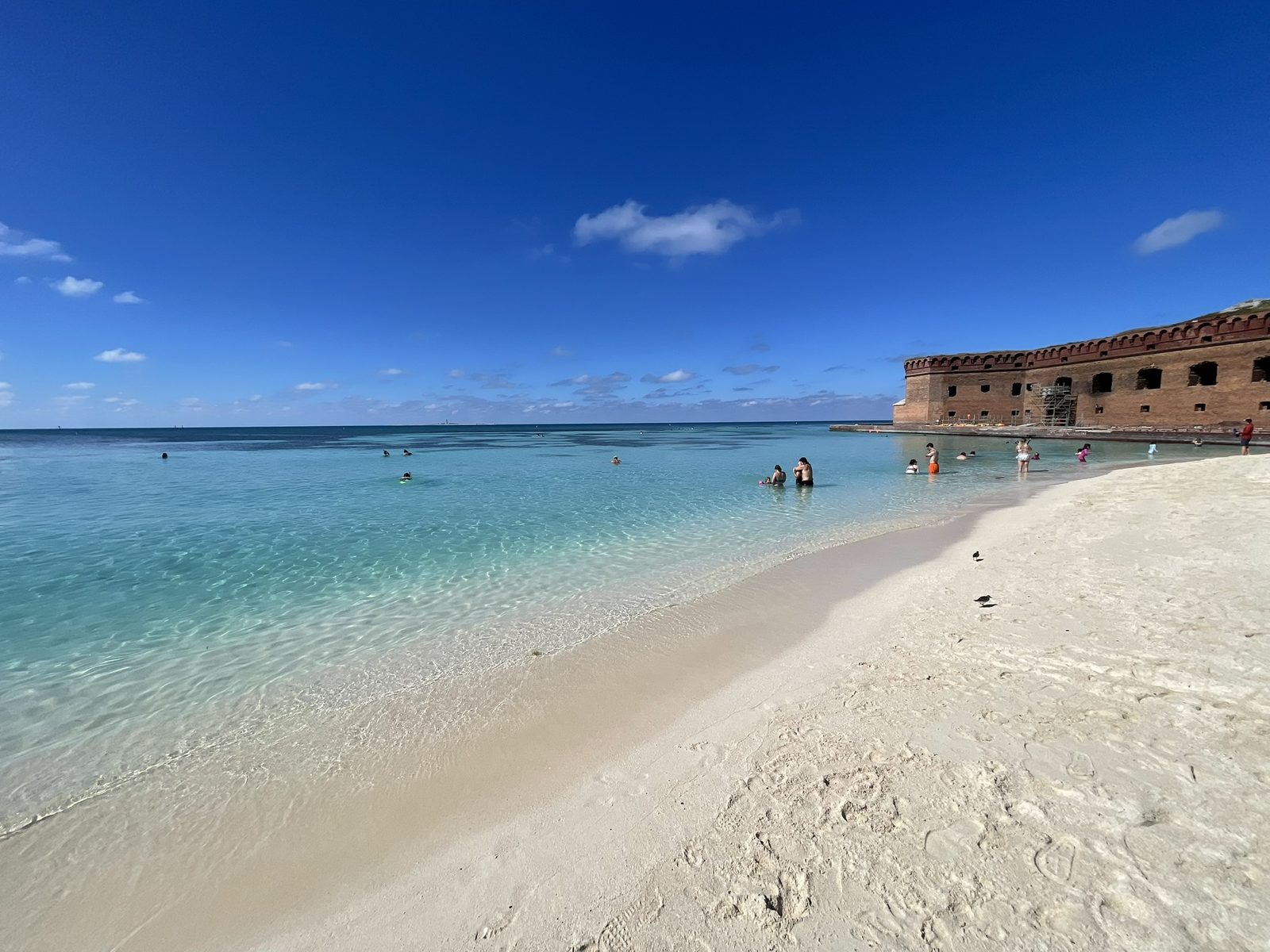 Private Dry Tortugas charter from Key West near Fort Jefferson