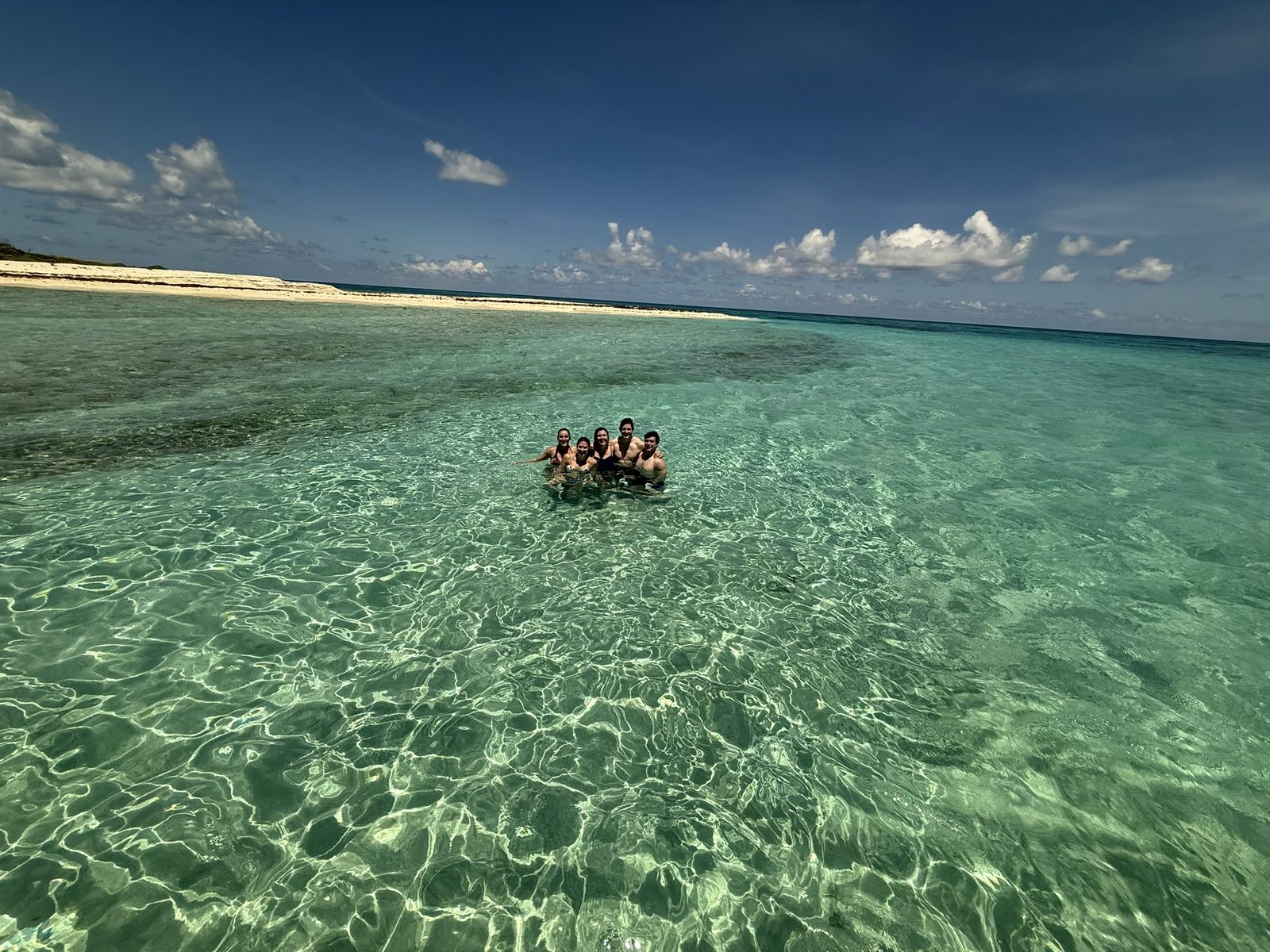 Shared Dry Tortugas trip view toward Fort Jefferson
