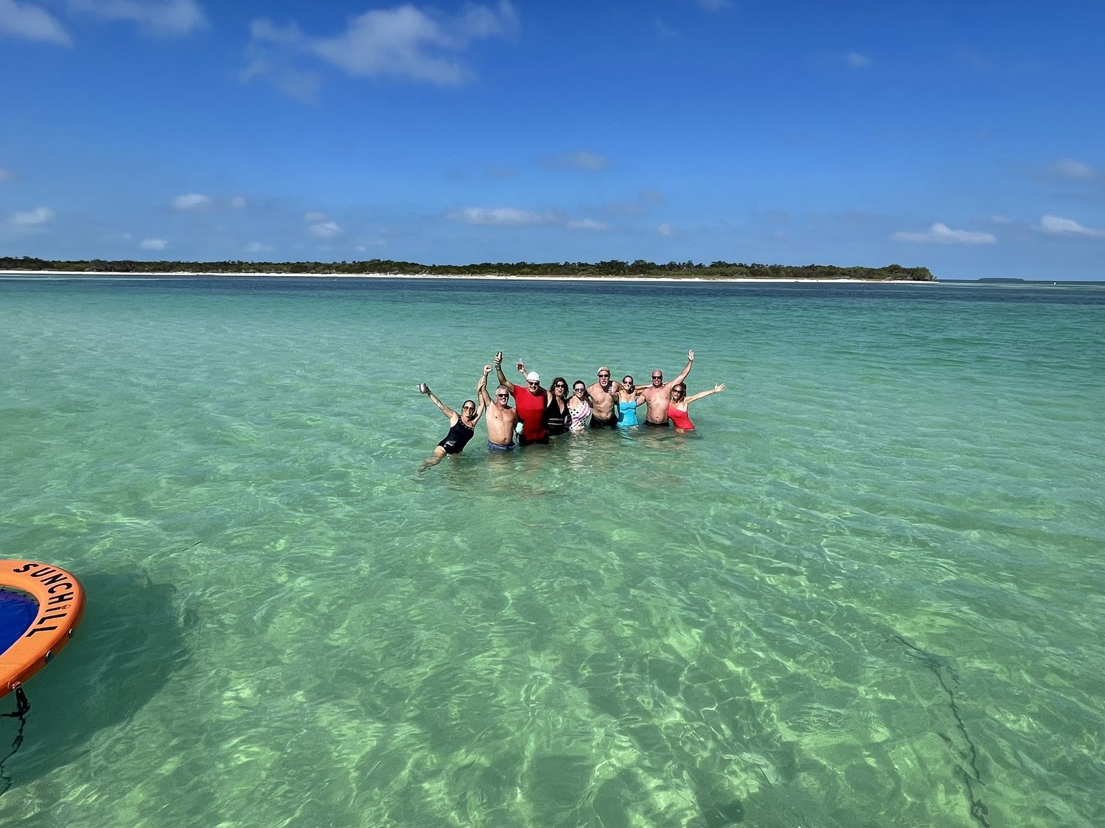 Shared Dry Tortugas trip from Key West with Fort Jefferson in view