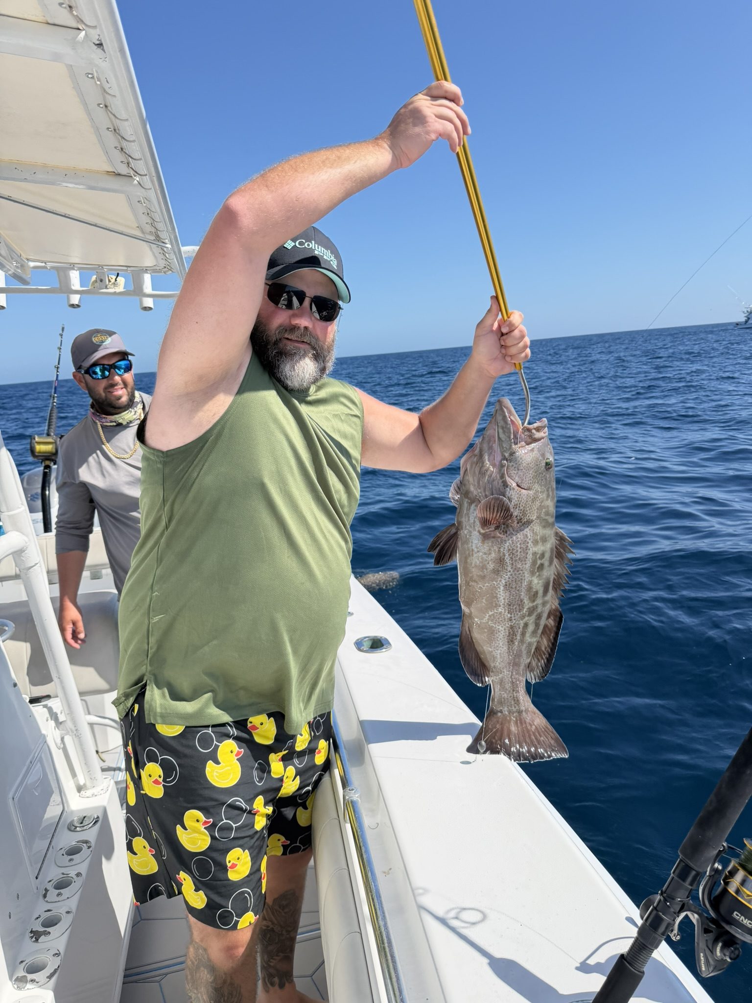 Family-friendly fishing action on a private Key West charter