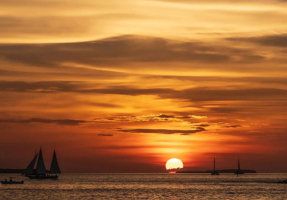 Key West sunset cruise on a private boat charter